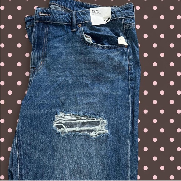 AEROPOSTALE- baggy flare non stretch denim ✨✨ - Picture 2 of 3
